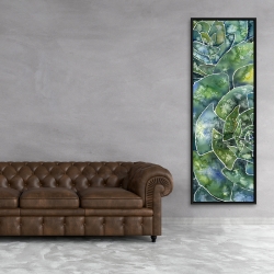 Encadré 20 x 60 - Succulents abstrait