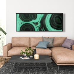 Encadré 20 x 60 - Pierre malachite