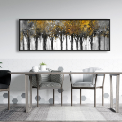 Framed 20 x 60 - Illuminated forest