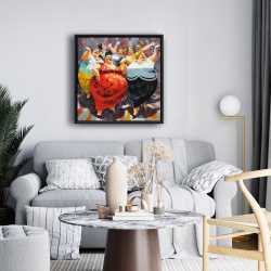 Framed 24 x 24 - The cheerful women