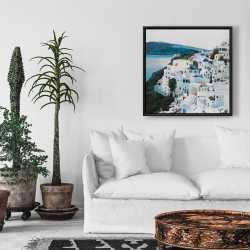 Framed 24 x 24 - Travel in greece