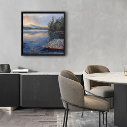 Framed 24 x 24 - Dock