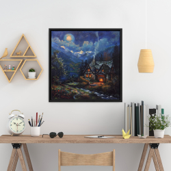 Framed 24 x 24 - Into the woods