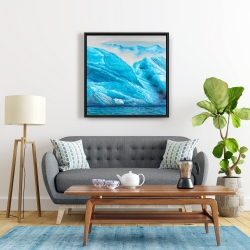 Framed 24 x 24 - Icebergs