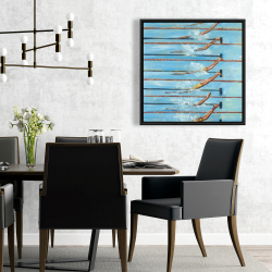 Framed 24 x 24 - Olympic swimmers