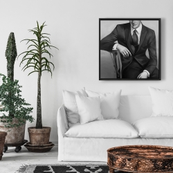 Framed 24 x 24 - Businessman