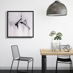 Framed 24 x 24 - Dancer on aerial contortion