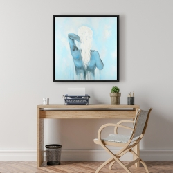 Framed 24 x 24 - Dreamy woman