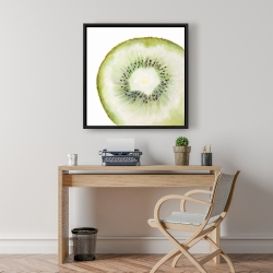 Framed 24 x 24 - Kiwi slice