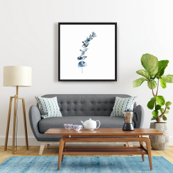 Encadré 24 x 24 - Feuilles d'eucalyptus bleu