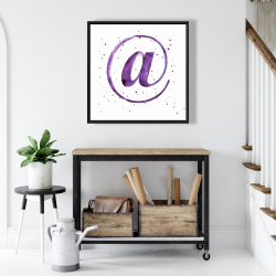 Framed 24 x 24 - At