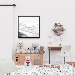 Framed 24 x 24 - Namaste