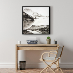 Encadré 24 x 24 - Paysage paisible