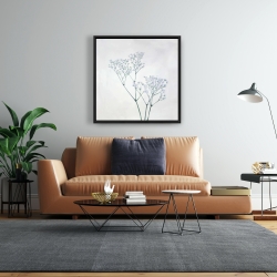 Framed 24 x 24 - Baby's-breath flowers