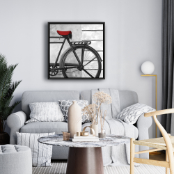 Encadré 24 x 24 - Arrière de bicyclette