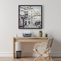 Encadré 24 x 24 - Scène de rue en allemagne