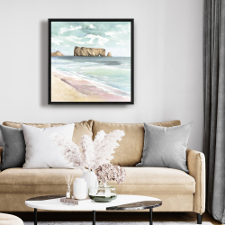 Framed 24 x 24 - Rocher percé
