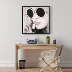 Framed 24 x 24 - Incognito