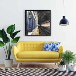 Framed 24 x 24 - New-york subway