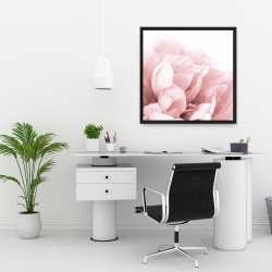 Framed 24 x 24 - Peony flower dream