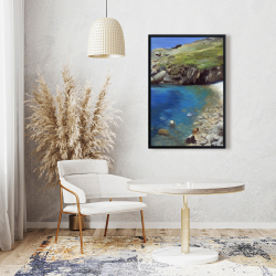 Framed 24 x 36 - Spanish coast