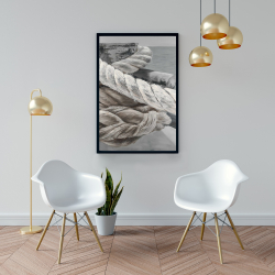 Framed 24 x 36 - Twisted boat rope