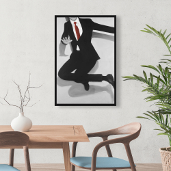 Framed 24 x 36 - Classical jumping man