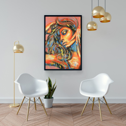 Framed 24 x 36 - Dance the colors