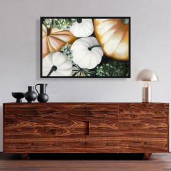 Encadré 24 x 36 - Citrouilles d'automne