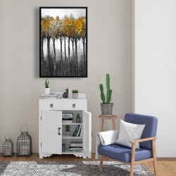 Framed 24 x 36 - Illuminated forest