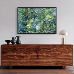 Encadré 24 x 36 - Succulents abstrait