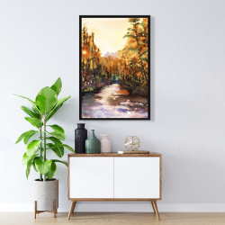 Encadré 24 x 36 - Rivière merced