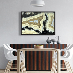 Encadré 24 x 36 - Agate en dentelle