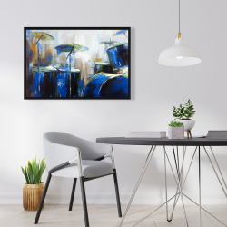 Framed 24 x 36 - Asbtract drums