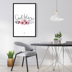 Encadré 24 x 36 - God bless
