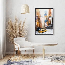Framed 24 x 36 - N-y early in the morning