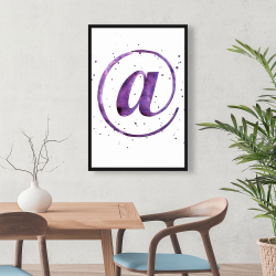 Framed 24 x 36 - At