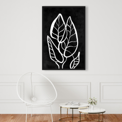 Encadré 24 x 36 - Feuilles minimalistes