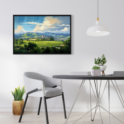 Framed 24 x 36 - Peaceful day