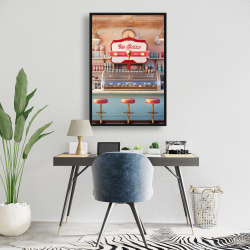 Encadré 24 x 36 - Glace rétro