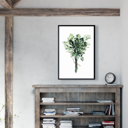 Framed 24 x 36 - Tied up persil bundle