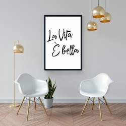 Framed 24 x 36 - La vita è bella