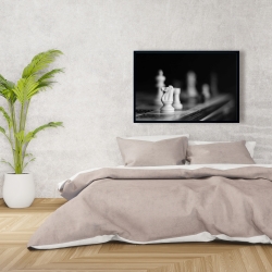 Encadré 24 x 36 - Jeux d'échec monochrome
