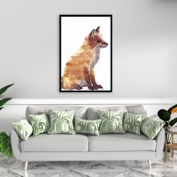 Framed 24 x 36 - Red fox