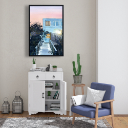 Encadré 24 x 36 - Maison de plage