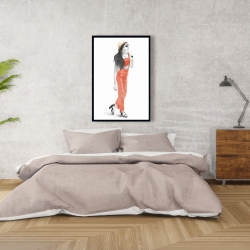 Framed 24 x 36 - Strike the pose