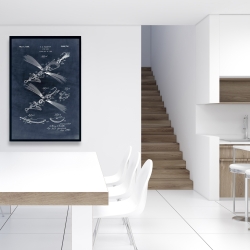 Encadré 24 x 36 - Plan d'un leurre de poisson