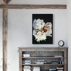 Encadré 24 x 36 - Pivoine en floraison