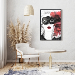 Framed 24 x 36 - Masked ball