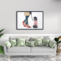 Encadré 24 x 36 - Meilleurs amis de la mode